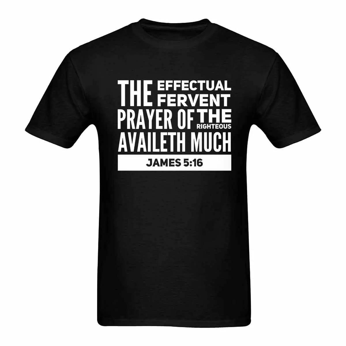 Uniquely You Mens T-Shirt / Inspiration / James 5:16 / Shirt Style (8)