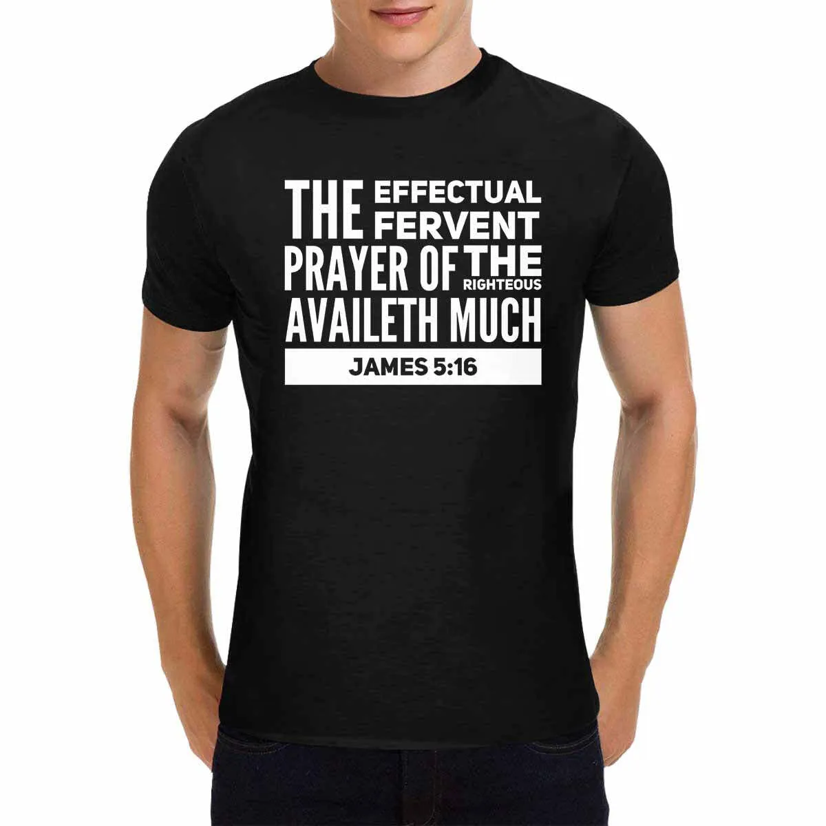 Uniquely You Mens T-Shirt / Inspiration / James 5:16 / Shirt Style (8)