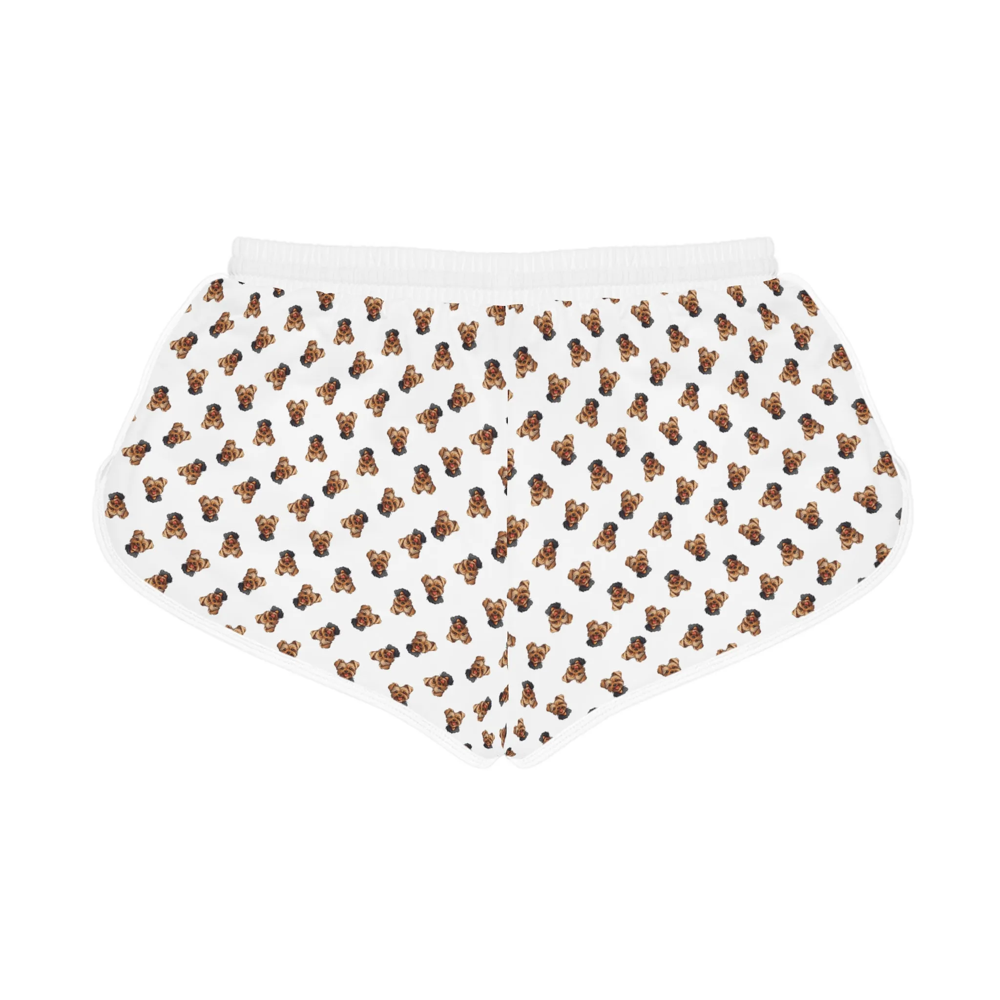 Women's Relaxed Shorts - Dog Prints