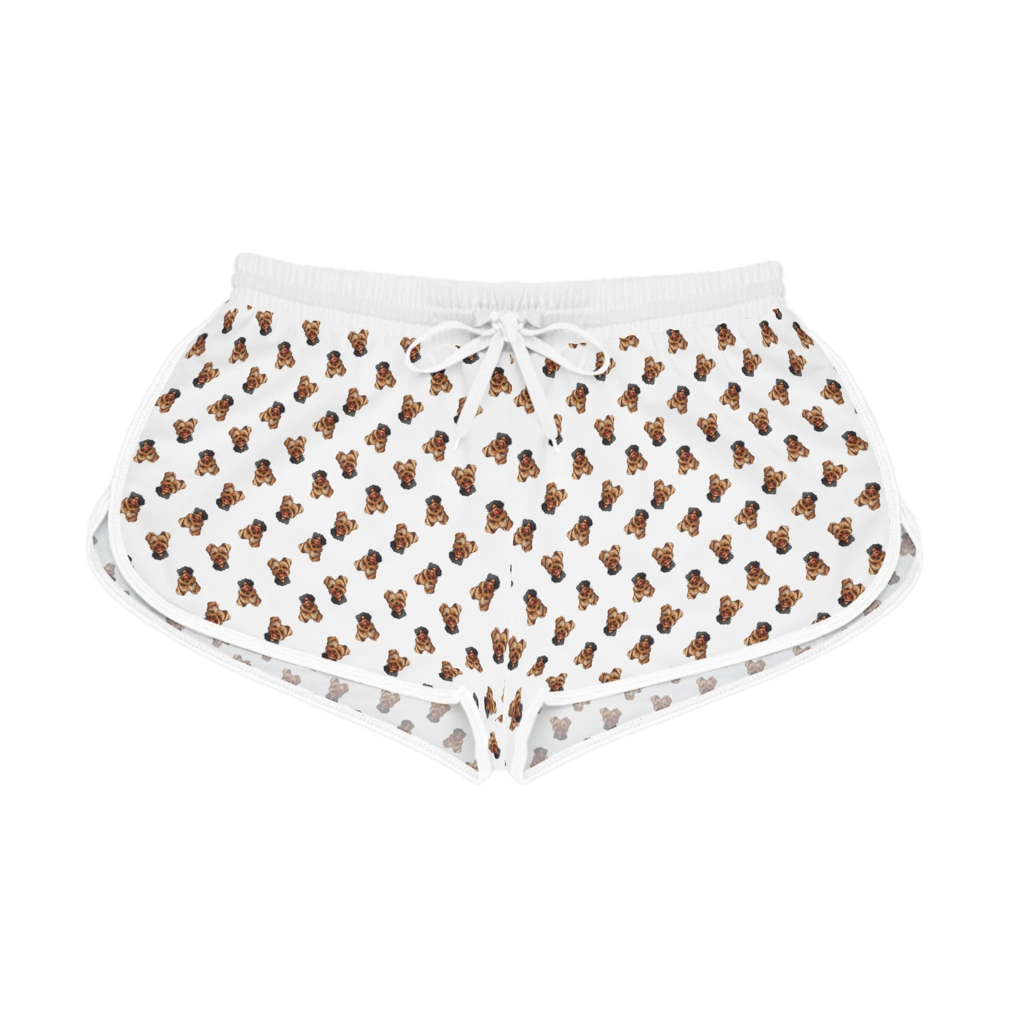 Women's Relaxed Shorts - Dog Prints